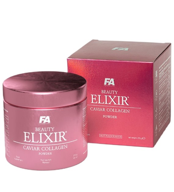 Fitness Authority Beauty Elixir Caviar Collagen, poncz owocowy - 270 g