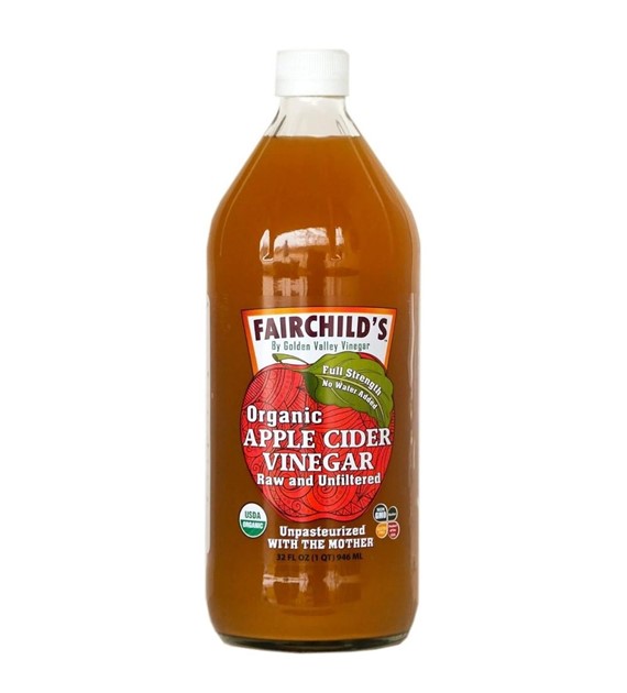 Fairchild's Organiczny ocet jabłkowy - 946 ml