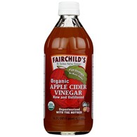 Fairchild's Organiczny ocet jabłkowy - 473 ml