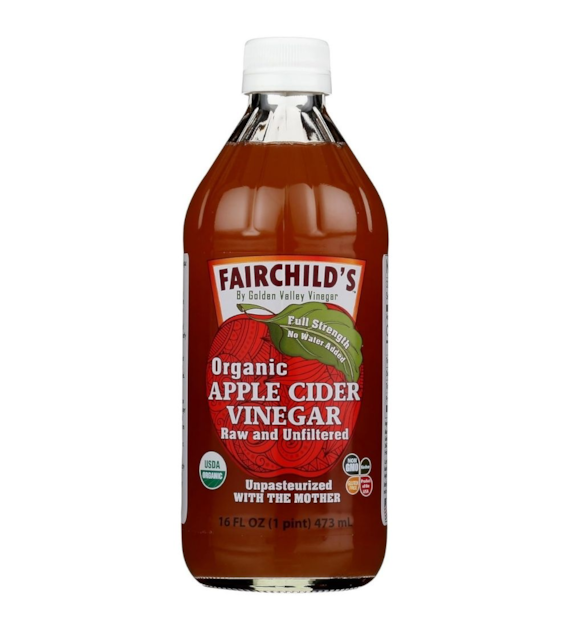 Fairchild's Organiczny ocet jabłkowy - 473 ml