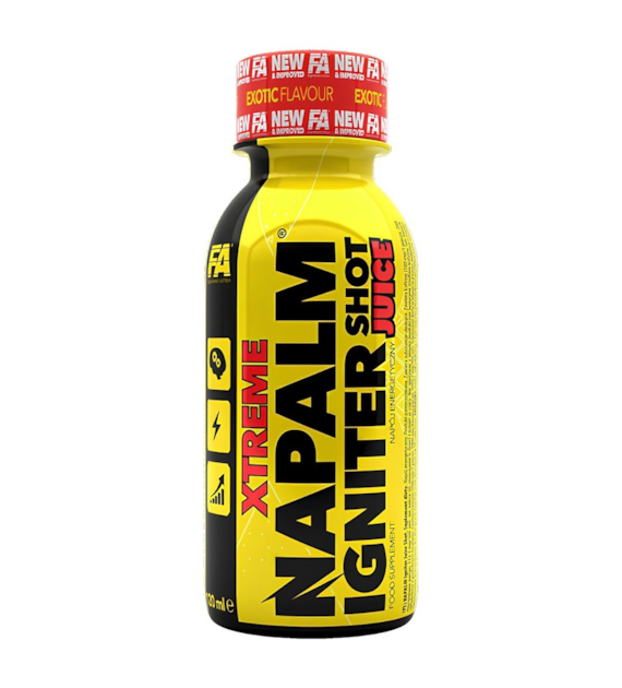 Fitness Authority NAPALM Igniter Juice Shot Exotic, napój energetyzujący, egzotyczny - 120 ml
