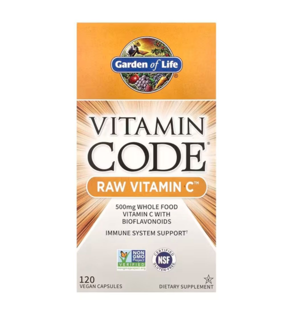 Garden of Life Vitamin Code RAW Vitamin C - 120 kapsułek