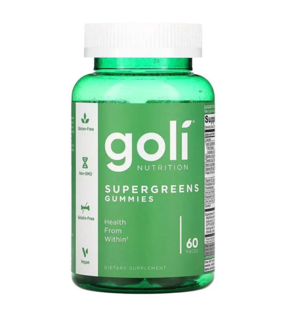 Goli Nutrition Supergreens Gummies - 60 żelek