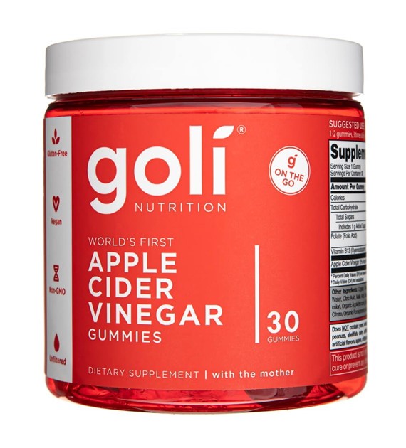 Goli Nutrition Ocet Jabłkowy - 30 żelek