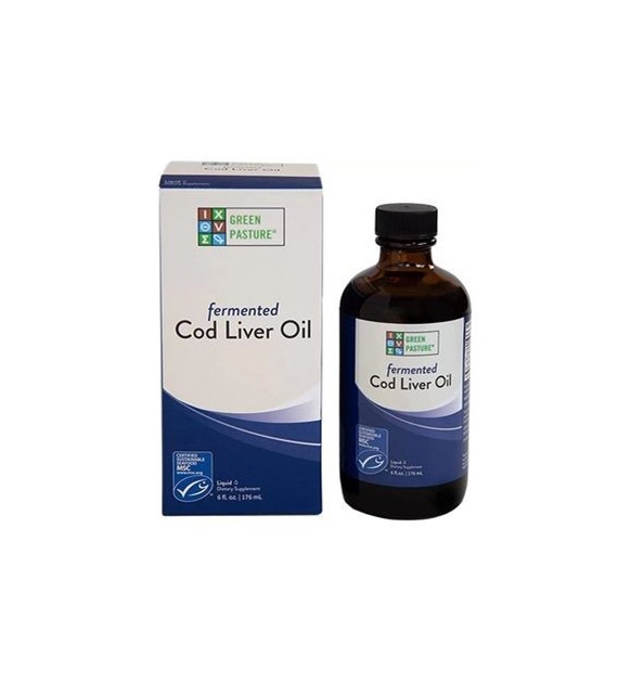 Green Pasture Fermented Cod Liver Oil - 180 ml