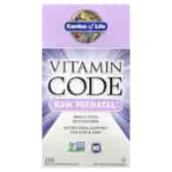 Garden of Life Vitamin Code RAW Prenatal - 180 kapsułek