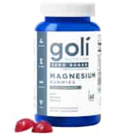Goli Nutrition Magnez, żelki bez cukru, jagoda - 60 sztuk