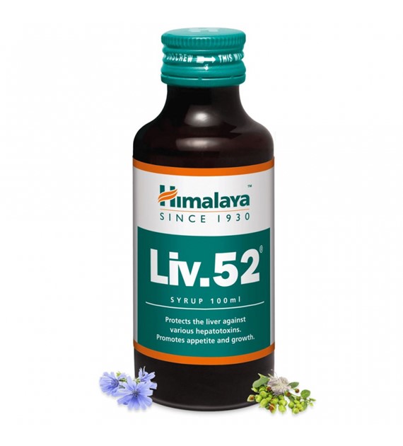 Himalaya Liv.52 Syrop ziołowy - 100 ml