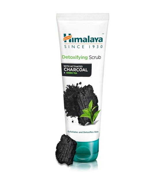 Himalaya Peeling węglowy detoksykujący z zieloną herbatą - 75 ml