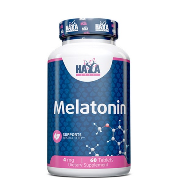 Haya Labs Melatonina 4 mg - 60 tabletek