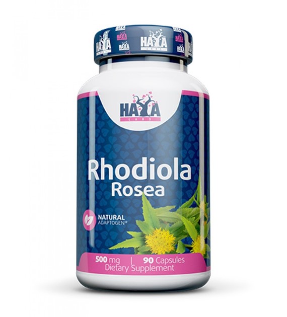 Haya Labs Rhodiola Rosea (Różeniec górski) 500 mg - 90 kapsułek