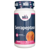 Haya Labs Serrapeptaza 40000 mg - 90 kapsułek