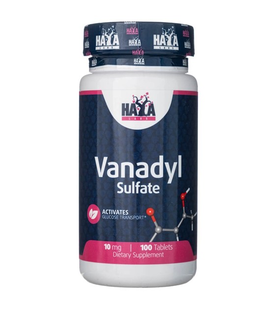 Haya Labs Vanadyl Sulfate 10 mg - 100 Tablets