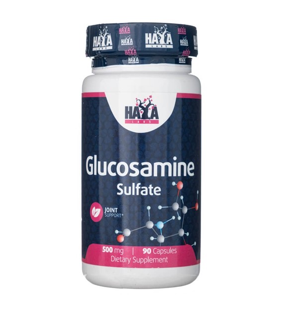 Haya Labs Glukosamin sulfát 500 mg - 90 kapslí