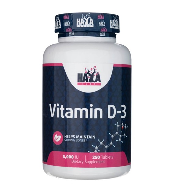 Haya Labs Vitamin D3 5000 IU - 250 tablet