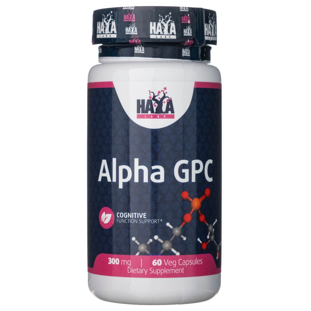 Haya Labs Alpha GPC 300 mg - 60 kapslí