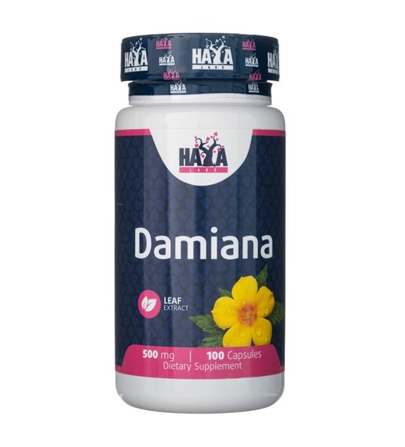 Haya Labs Damian 500 mg - 100 Kapseln