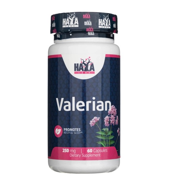 Haya Labs Valerian 250 mg - 60 Capsules