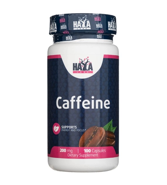 Haya Labs Koffein 200 mg - 100 Kapseln