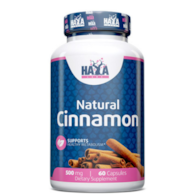 Haya Labs Organic Cinnamon 500 mg - 60 kapsułek