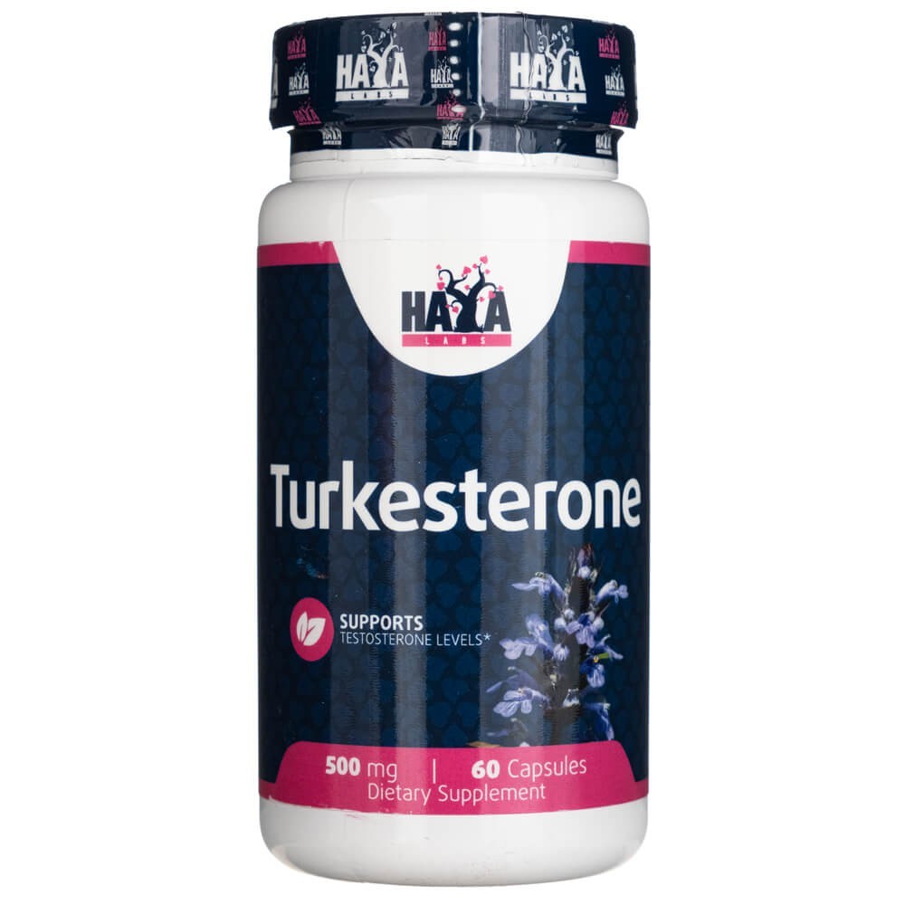 Haya Labs Turkesterone 500 mg - 60 Capsules