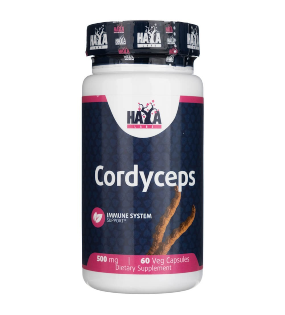 Haya Labs Cordyceps 500 mg - 60 Veg Capsules