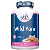 Haya Labs Wild Yam Root 500 mg, Korzeń pochrzynu - 100 kapsułek