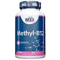 Haya Labs Methyl-B12 Witamina B12 200 mcg, wiśnia - 100 tabletek