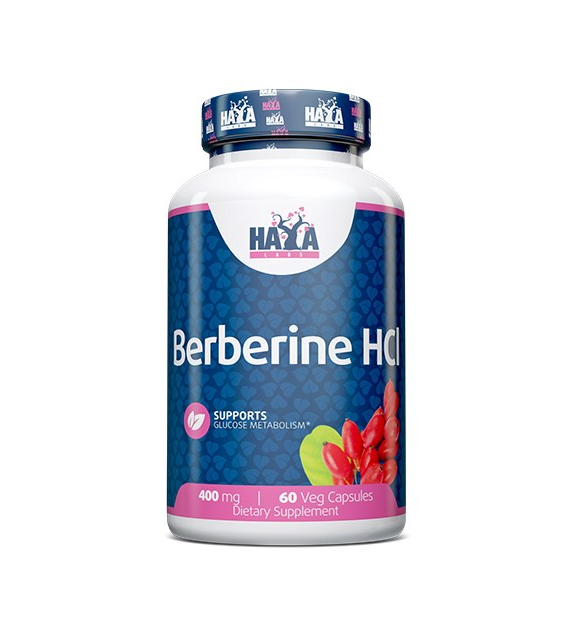 Haya Labs Berberyna 400 mg - 60 kapsułek