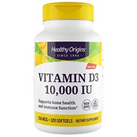 Helathy Originis Witamina D3 10000 IU - 120 kapsułek