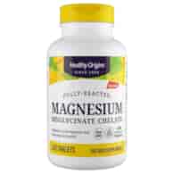 Healthy Origins Magnez, Chelat magnezu 200 mg - 120 tabletek