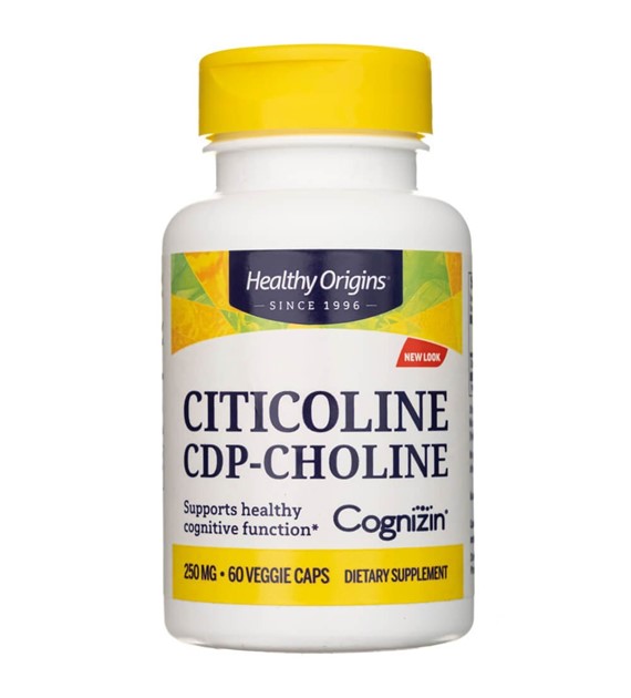 Healthy Origins Cognizin Citicolin 250 mg - 60 pflanzliche Kapseln