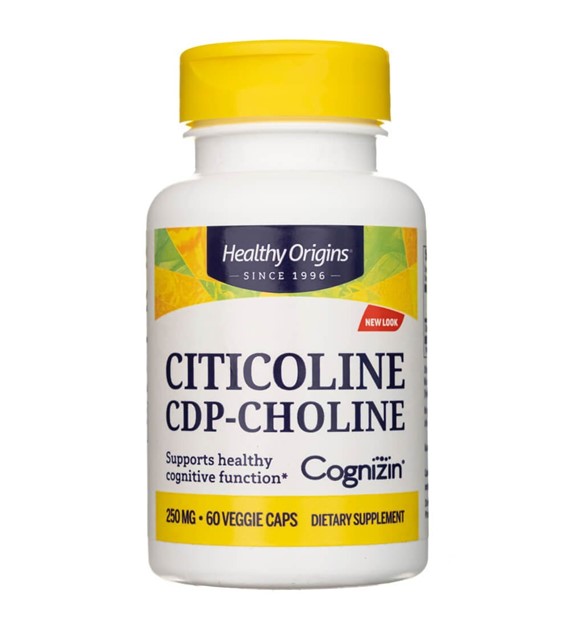 Healthy Origins Cytykolina CDP-Cholina 250 mg - 60 kapsułek