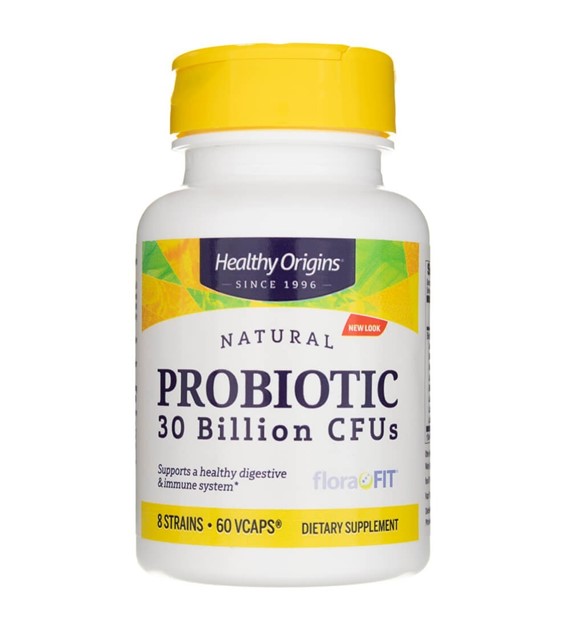 Healthy Origins Natural Probiotic 30 Billion CFU - 60 Veg Capsules