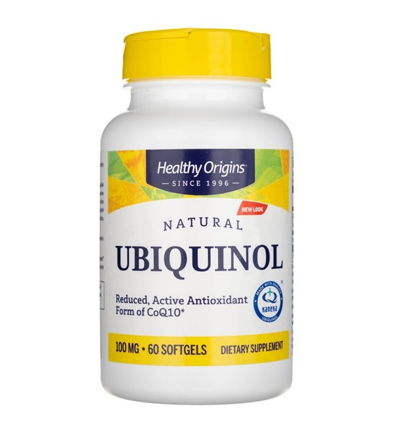 Healthy Origins Ubiquinol 100 mg - 60 Weichkapseln