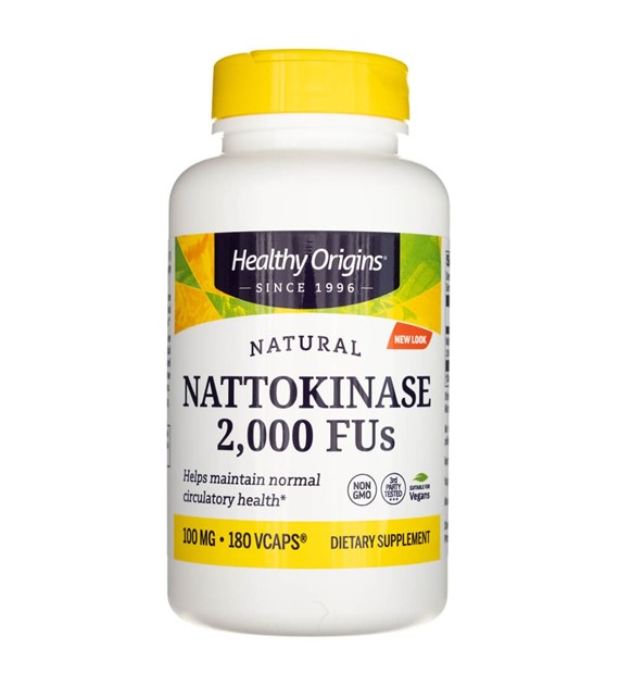 Healthy Origins Nattokinase 2000 FUs - 180 Kapseln