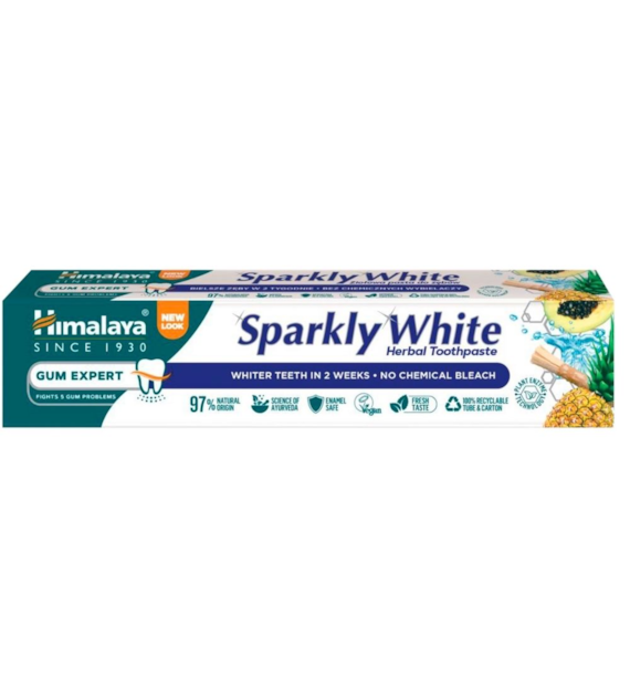 Himalaya Sparkly White Wybielająca pasta do zębów - 75 ml
