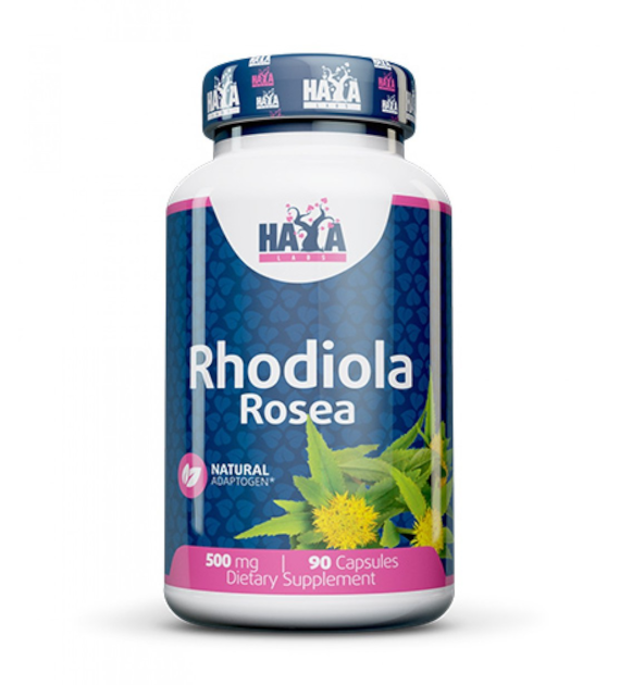 Haya Labs Rhodiola Rosea (Różeniec górski) 500 mg - 90 kapsułek