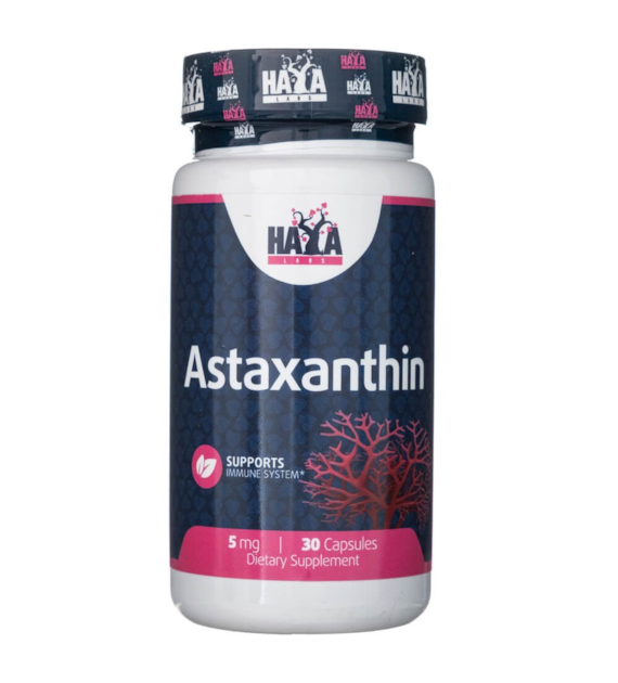 Haya Labs Astaxanthin 5 mg - 30 Capsules