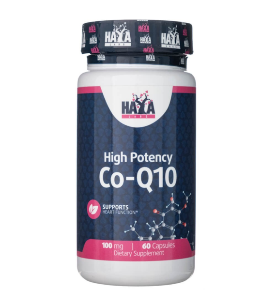 Haya Labs Koenzym Q10 100 mg - 60 kapsułek