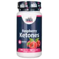 Haya Labs Ketony Malinowe 500 mg - 100 kapsułek