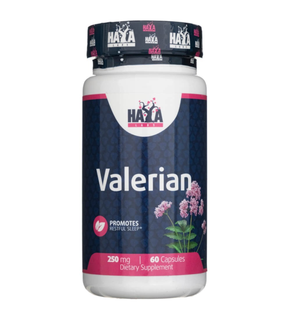 Haya Labs Valerian 250 mg - 60 Capsules