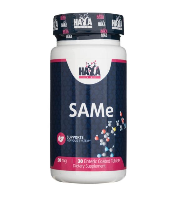 Haya Labs SAMe 50 mg - 30 tabletek