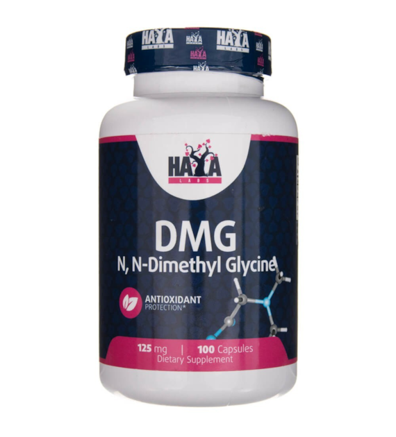 Haya Labs DMG (Dimetyloglicyna) 125 mg - 100 kapsułek