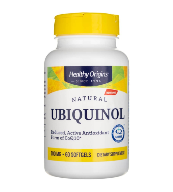 Healthy Origins Ubichinol (Ubiquinol) 100 mg - 60 kapsułek