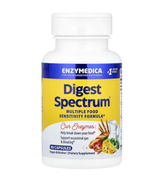 Enzymedica Digest Spectrum (Enzymy trawienne) - 90 kapsułek