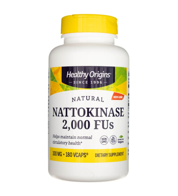 Healthy Origins Nattokinase 2000 FUs - 180 Kapseln