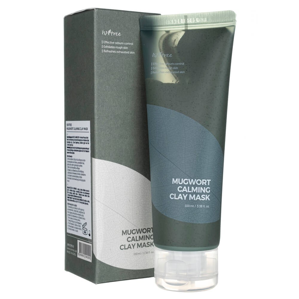 Isntree Maseczka do twarzy oczyszczająca Real Mugwort Clay Mask - 100 ml