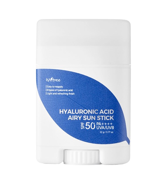 Isntree Sztyft przeciwsłoneczny Hyaluronic Acid Airy SPF50+ - 22 g