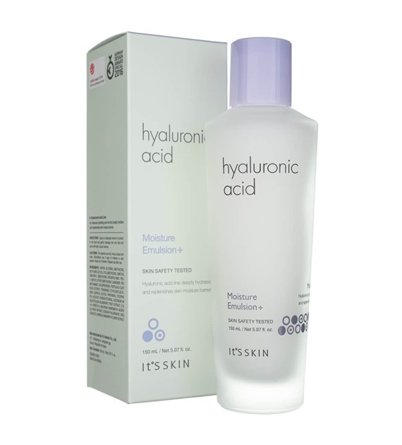 Hydratační emulze s kyselinou hyaluronovou It's Skin+ - 150 ml